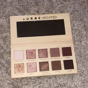 Lorac pro eyeshadow pállate unzipped